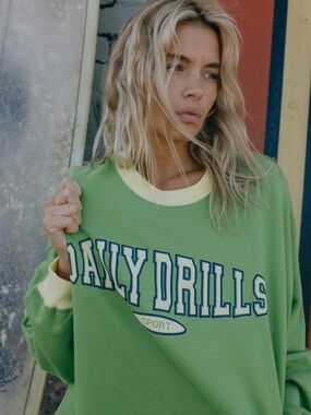 Daily Drills Oversized Sport Crew